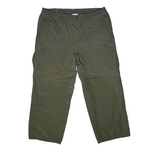 Columbia Large Men's Utility cargo Omni tech shorts convertible pants 30